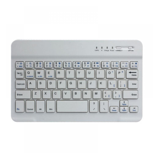 Ultra-Slim Bluetooth Keyboard Rechargeable Mini Wireless