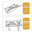 Stainless Steel Door Chain Lock Security Latch 3