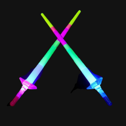 Glow Sticks LED Swords for Kids 2 Pack