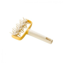 Tescoma Delicia Dough Docker Pastry Roller Pizza Dough Piercer Baking Tool Rolling Docker with Needles for Pastry, Bread, and Pizza Crust