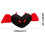 Halloween Angel Devil Plush Pillow 28.7x11 in 3