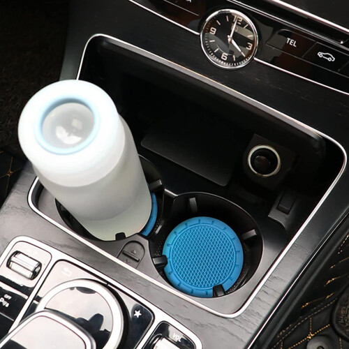 Car Cup Holder Mat 2.75 Inch Non-Slip Universal Insert 2 2