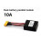 Electric Bicycle Dual Battery Parallel Module 10A 10V-100V Balanced Discharge Module XT30U Connector Balanced Discharge 3