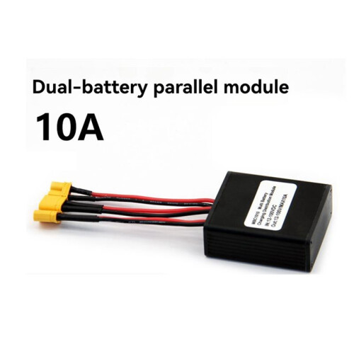 Electric Bicycle Dual Battery Parallel Module 10A 10V-100V Balanced Discharge Module XT30U Connector Balanced Discharge 2