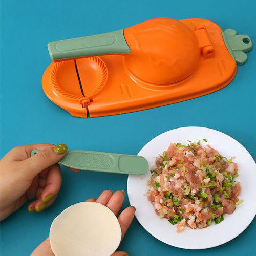 2-in-1 Multifunctional Dumpling/Pasta Maker – Ergonomic Design, Easy Clean, 23.5x20cm Perfect Shape 2