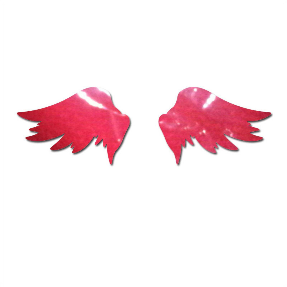 3D Mirror Love Wall Stickers Removable Red 972700133879