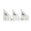 Εργαλεία μέτρησης Celebration Activ Creative Ruler Grids 45 Διπλός χάρακας με αντιολισθητική 1
