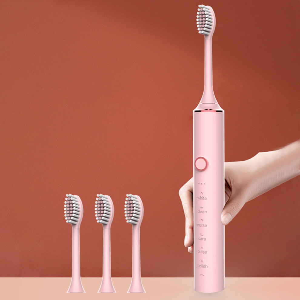 FloHua Electric Toothbrush for Mothers Day 4 Brush Heads