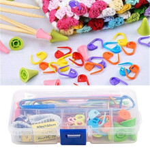 Knitting Tool Set with Crochet Hooks and Case