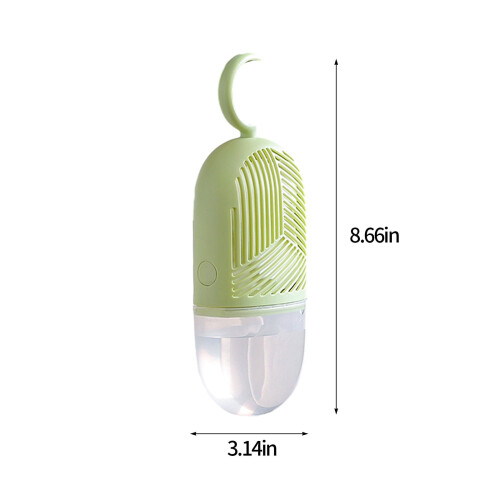 Hanging Dehumidifier Bag Calcium Chloride Green Umbrella 2