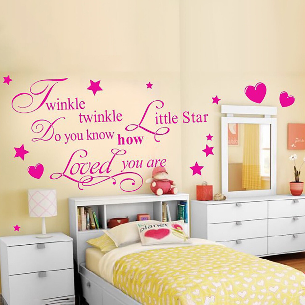 Butterfly Wall Stickers English Letters 1 Set 972700136283