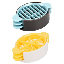 3 in 1 Manual Masher Rapid Mashing Portable PP Material Blue/Yellow Kitchen Tool