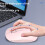 Shengxiny wireless mouse pink 2.4G Bluetooth 5