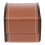 Leather Watch Box Square Jewelry Case Coffee 4
