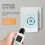 Wireless Doorbell with 1 Button and 1 Receiver 6