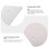 LEORX Outlet Socket Covers Stainless Steel Silver 2 Pcs 2