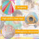Multicolored Fabric Pennant Garland 60 Pieces 3