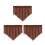 Blackout Window Valance with Scalloped Edge for Bedroom 2