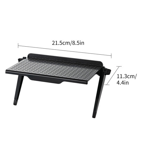 TV Top Shelf Bracket Adjustable 2-Piece 8.5x4.5 Inch 1
