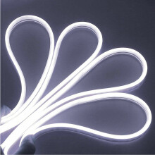 Bande LED flexible en silicone étanche 1M2M3M5M12V pour enseignes lumineuses néon