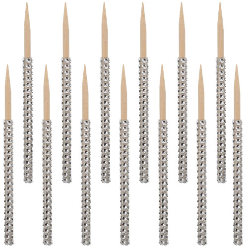 Diamond Decor32 τεμάχια ξυλάκια Cake Pops για Χριστουγεννιάτικο Πάρτι συμβατά με Apple Lollipop Wood