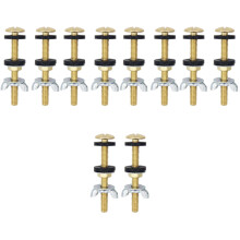 Toilet tank bolts with washers 10 pcs