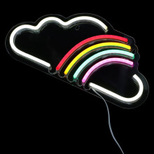 Lampa Balla Seomra Leapa Soilse Neoin Cruth Scamall Maisiúcháin Baile Comhartha Samhaltú Laistigh Crochta Bogha Ceatha