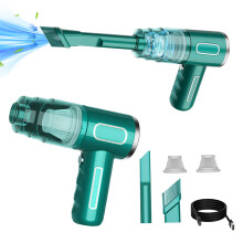 FloHua Auto-Staubsauger 5000 Pa, kabelloser 2-in-1-Handstaubsauger und -Gebläse, geeignet für Auto und Haushalt