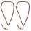 Muslim prayer beads set natural wood 2 pieces 1