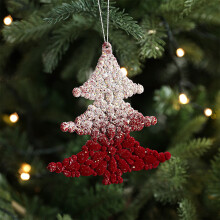 Black Christmas Ball Pendant Decor, Irregular Hanging