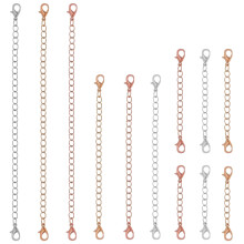 Extension Chain Necklace Extender 12 pcs