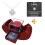 Fruit-Shaped Preserved Red Rose Box with Necklace and Card 1
