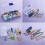 Knitting Tool Set with Crochet Hooks and Case 4
