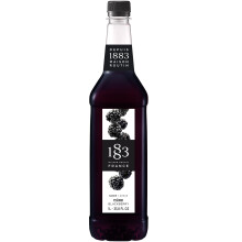 1883 Maison Routin Premium Blackberry Syrup, 1 Litre PET Bottle