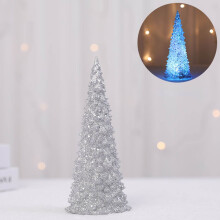 Árbol de Navidad LED de mesa, decoración navideña de 30 cm (12 pulgadas)