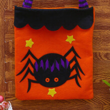 3 bolsas para dulces de Halloween de 8.7*10.23 pulgadas con asas, compatibles con bolsas de dulces para niños, bolsas de regalo de dulces de