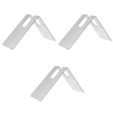 Porte-filtres à café en acier inoxydable, lot de 3