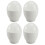 Steamed Egg Cup Microwave Steamer 4 Pcs 1