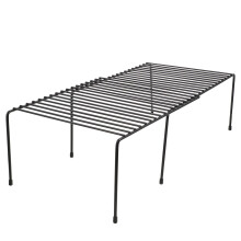 Półka na szafki kuchenne, rama żeliwna, skalowalne szafki do przechowywania, organizer do salonu, rozszerzalny blat