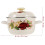 Amphora enamel stockpot thickened flat bottom 5.5L 5