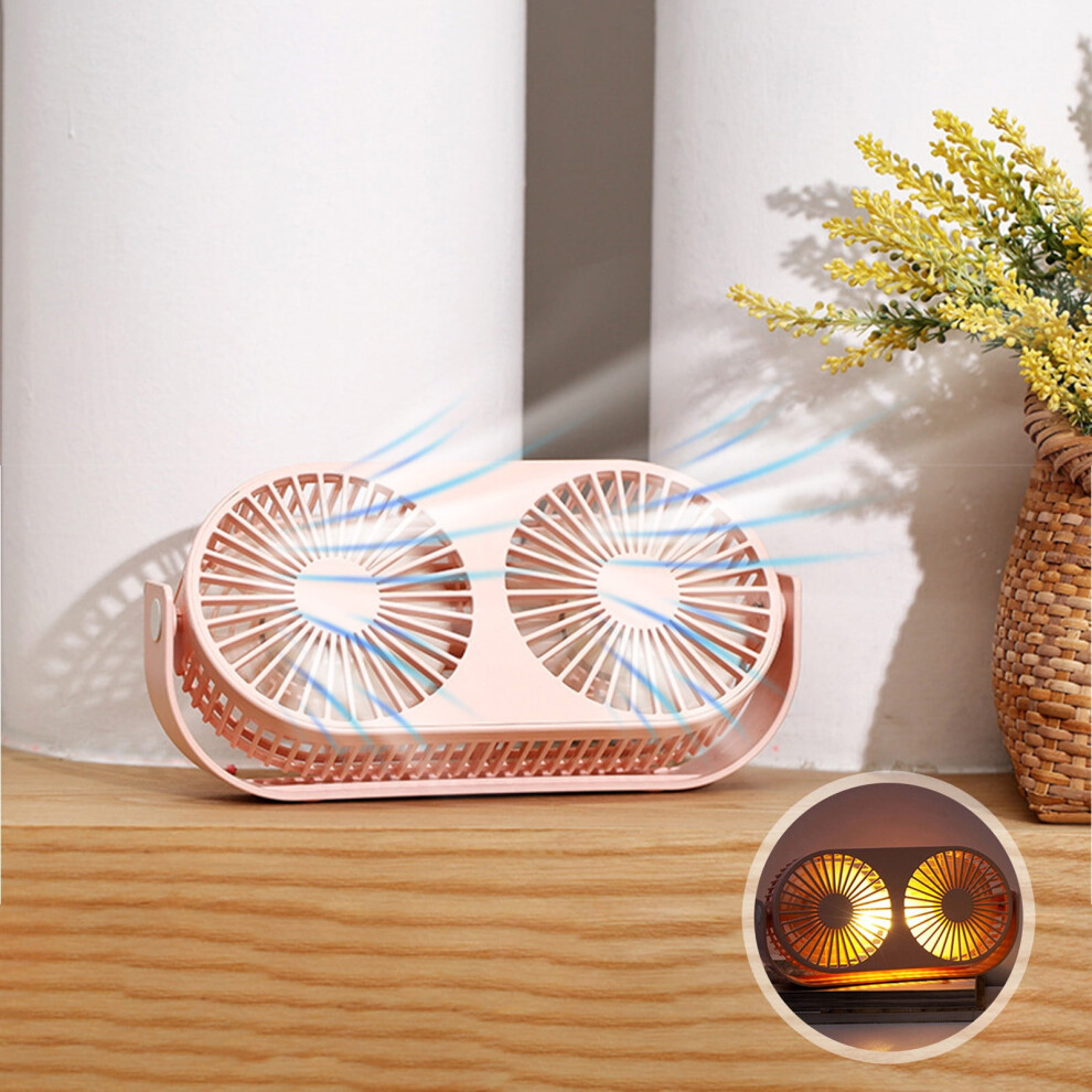 Desktop Dual-Blade Fan With Aromatherapy Usb Rechargeable 908436295000