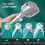Turbo Shower Head with Water Heater Filter 4 Modes 4