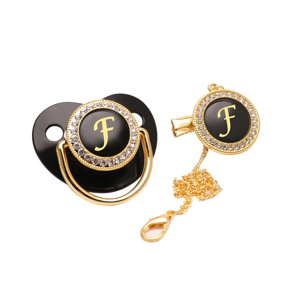 Baby Pacifier with Initial Clip Silicone 1 Piece