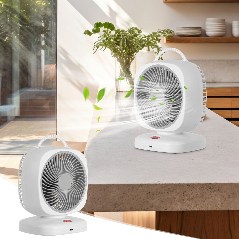 Quinlirra Portable Desk Fan 2000Mah 5-Speed Foldable 908436299985