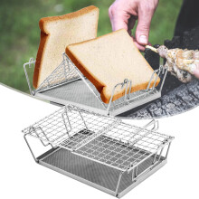 Campfire Grill and Toaster Stainless Steel Foldable