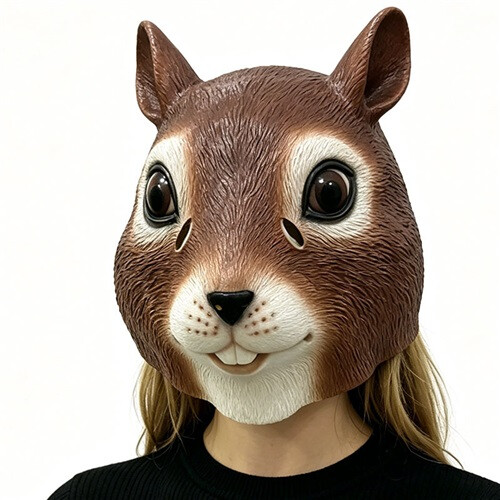 (Ekorre) Rolig ekorrelatexmask 2