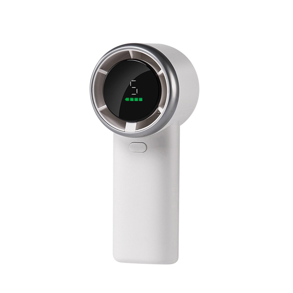 Portable Handheld Fan 3600Mah Rechargeable With Led Display 908436299701