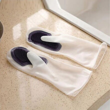 Silicone Dishwashing Gloves 5.5x12.4 Inch 1 Pair