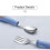 Stainless Steel Toddler Utensils Set Blue 2-Pc 6