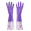 Quinlirra reusable cleaning gloves rubber extra-thick long 1
